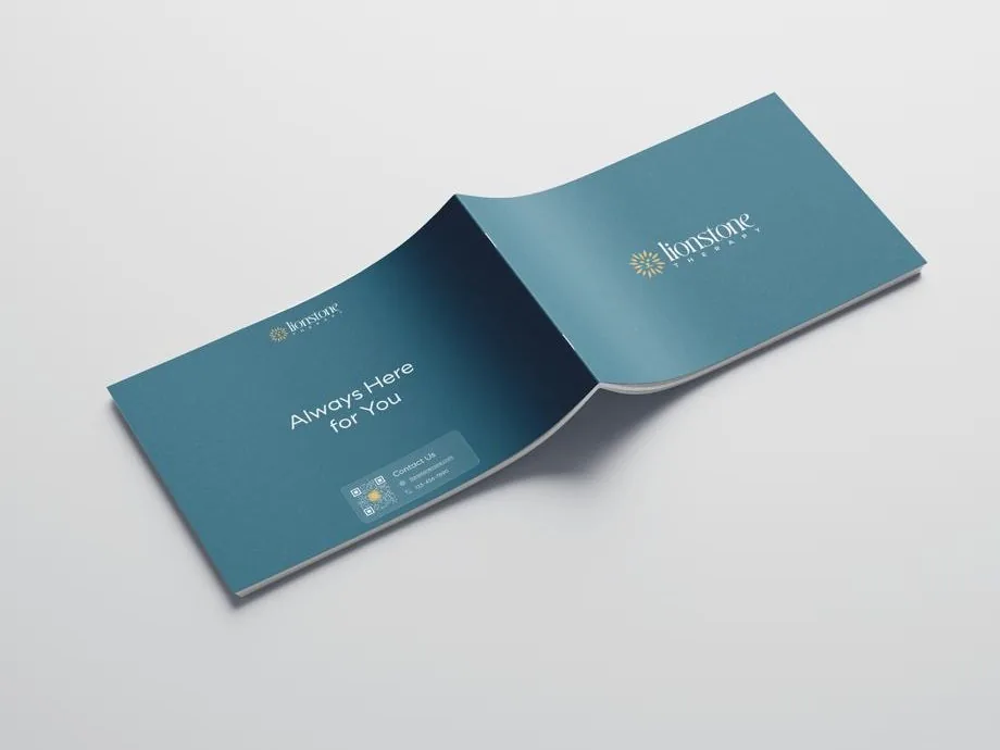 Lionstone Healthcare — printed brochure, “Always Here for You”
